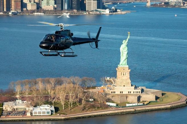 New York Manhattan Helicopter Tour - Statue of Liberty & Empire State Building