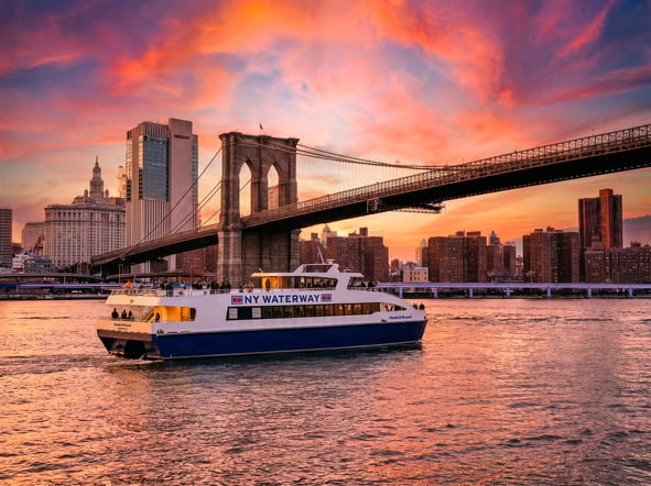 New York 2-Hour Golden Hour Sunset Cruise