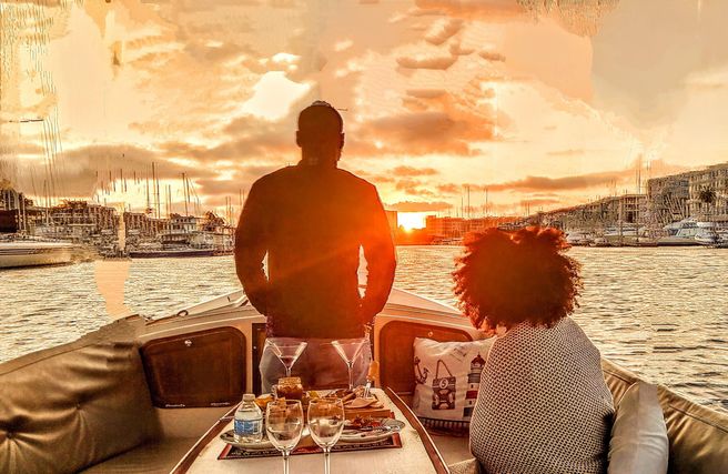 LA Marina Del Rey Luxury Electric Boat Cruise - Wine, Music & Sea Lions