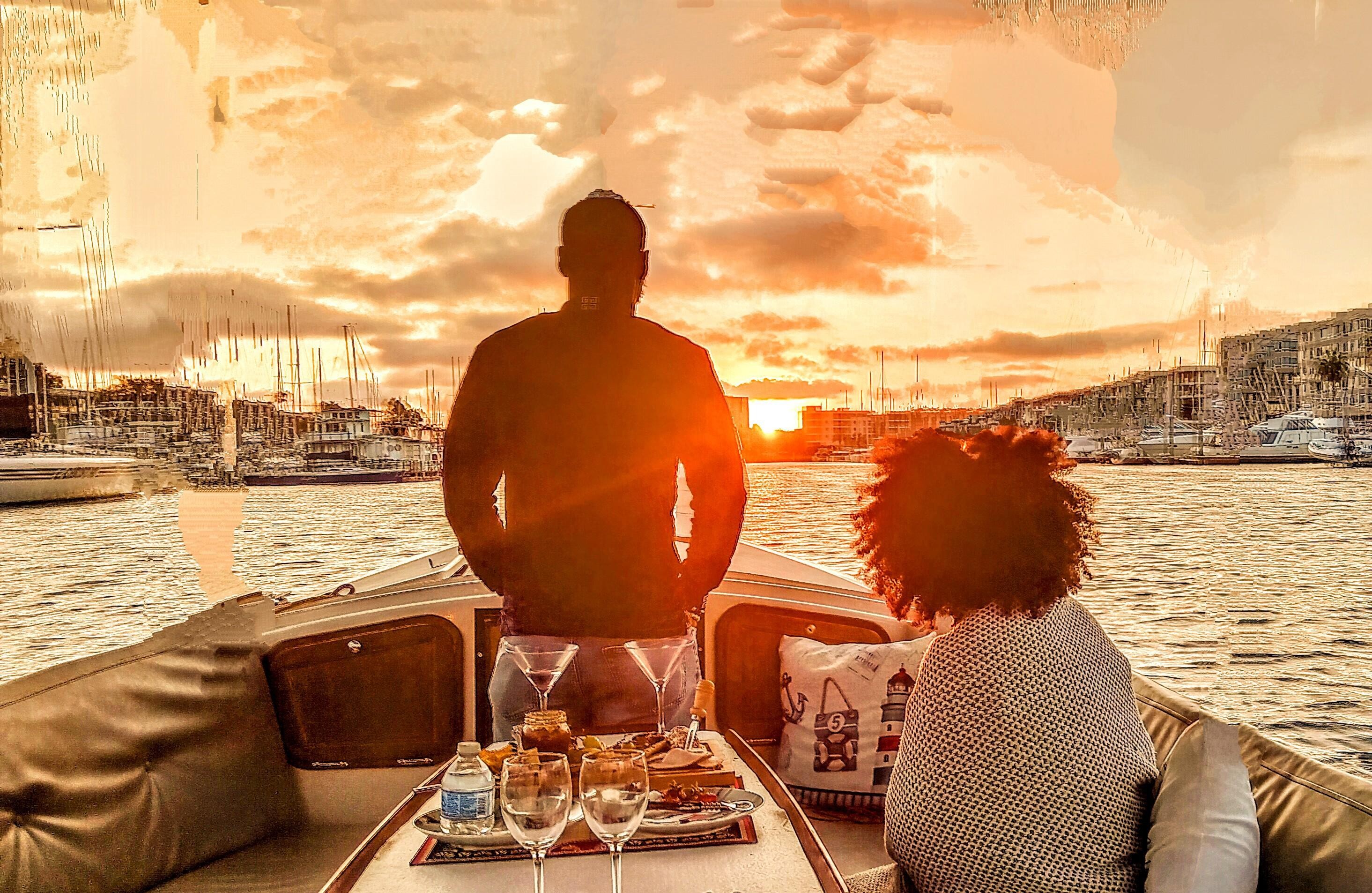LA Marina Del Rey Luxury Electric Boat Cruise - Wine, Music & Sea Lions