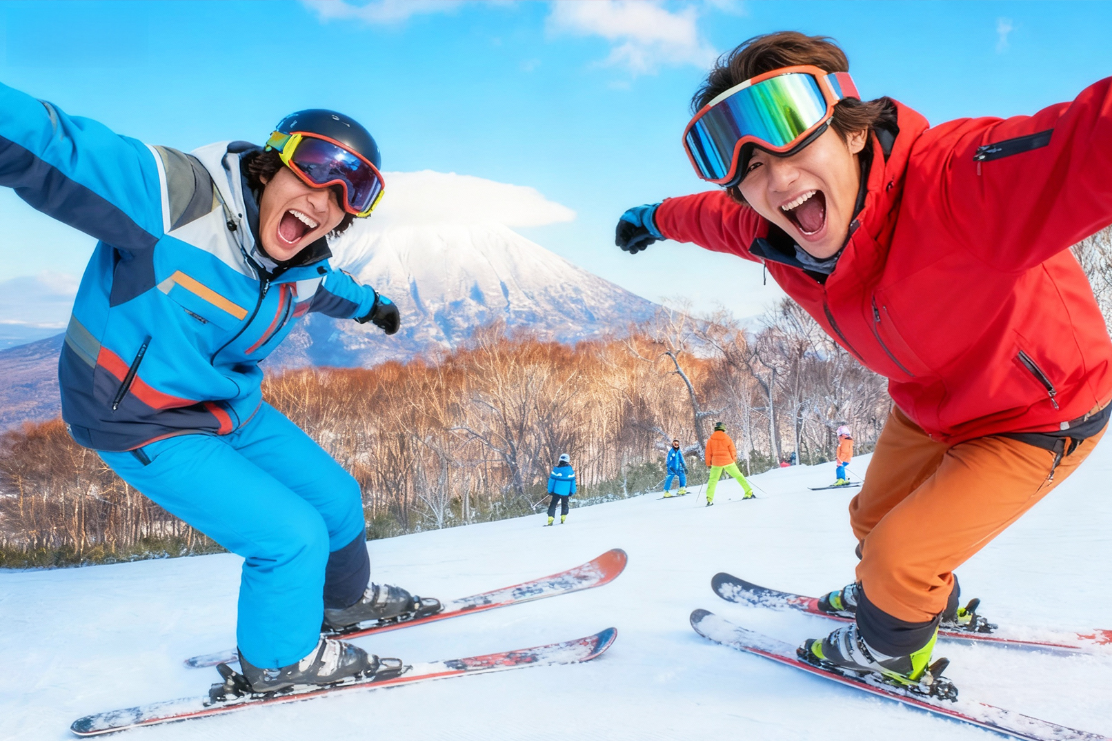 도쿄 출발: 후지산 예티 Yeti 스키장 & 고노하나노유 온천 당일 투어