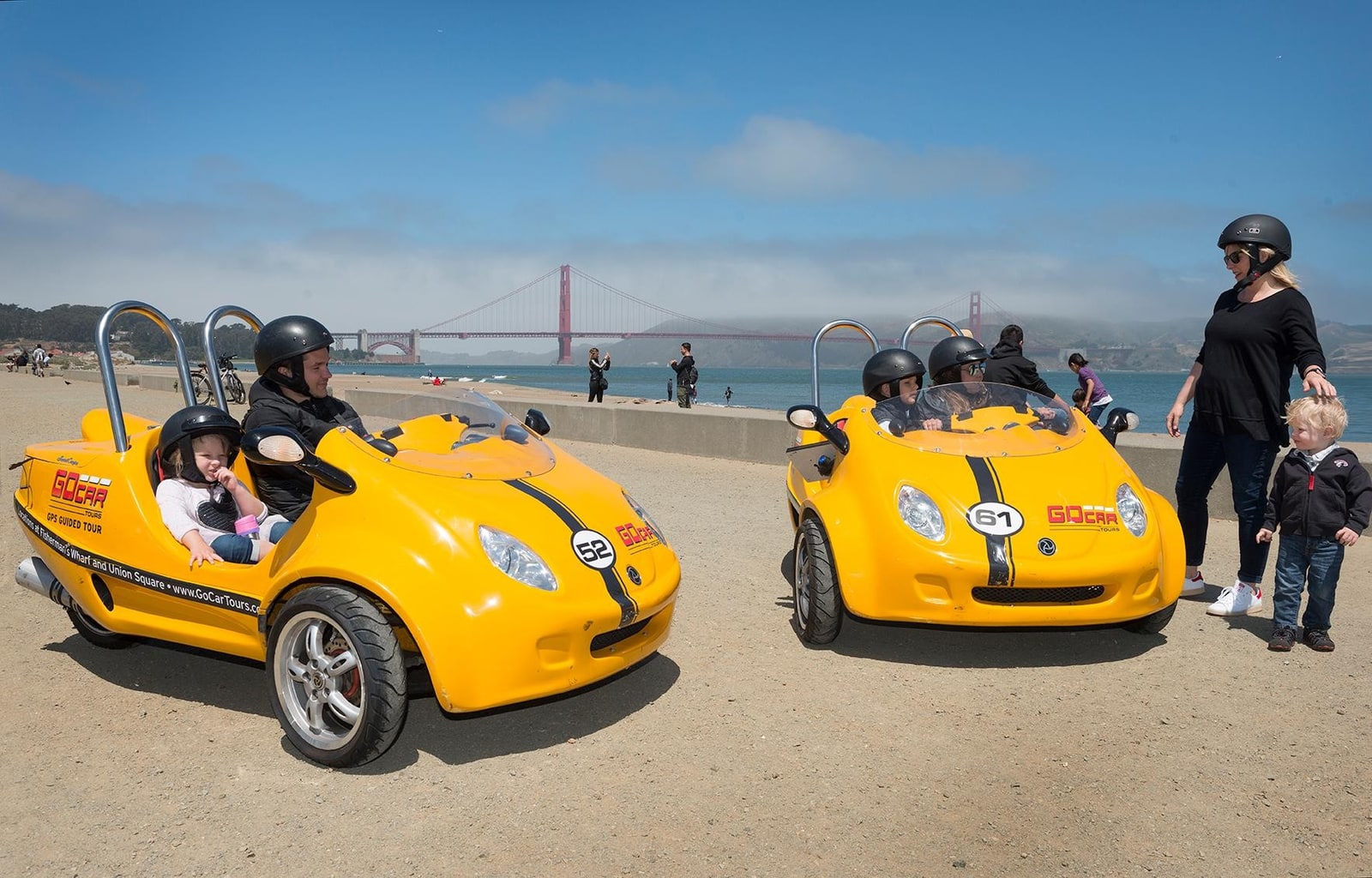 サンフランシスコ GoCar 3時間アーリーバードツアー - GPSオーディオガイド付きセルフドライブ