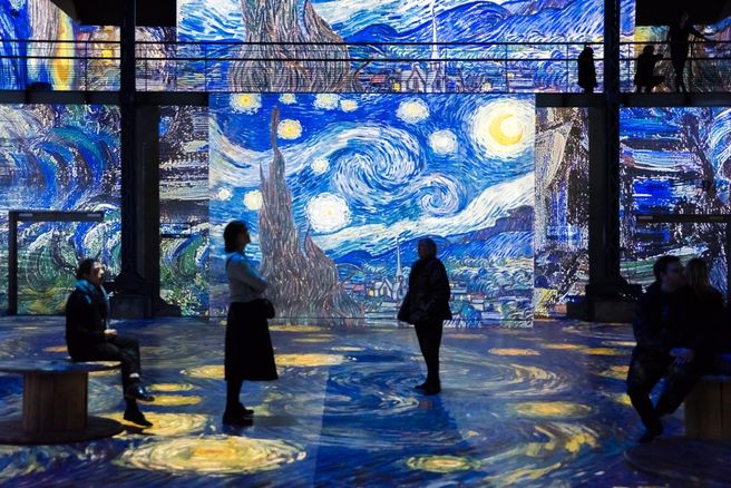 Paris Atelier des Lumières Van Gogh Immersive Exhibition Ticket