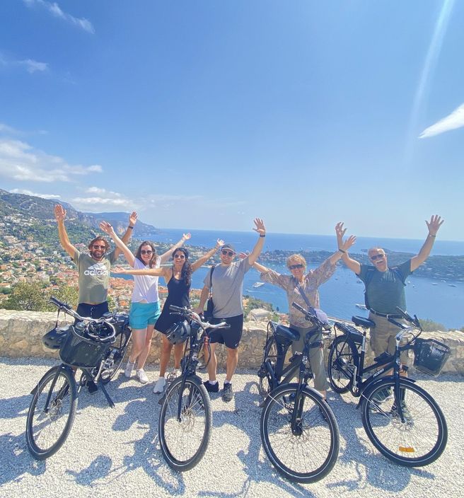 Nice E-Bike Panorama Tour - Villefranche-sur-Mer & Fort du Mont Alban (3-Hour Guided Tour)