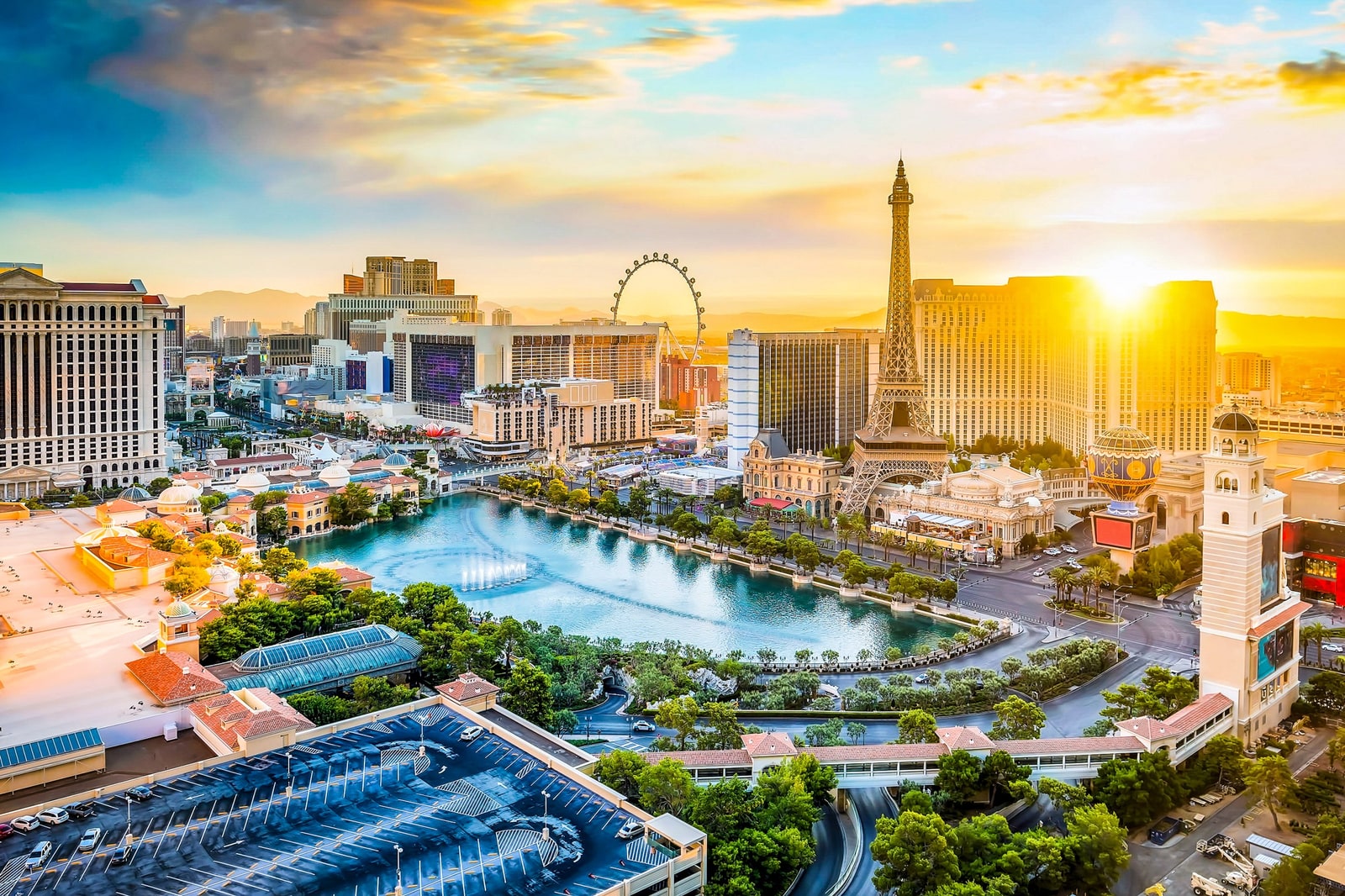 Las Vegas Eiffel Tower Viewing Deck Ticket - 360° Strip Views