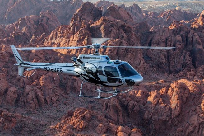 Grand Canyon Sunset Helicopter Tour from Las Vegas - Valley of Fire Landing & Champagne