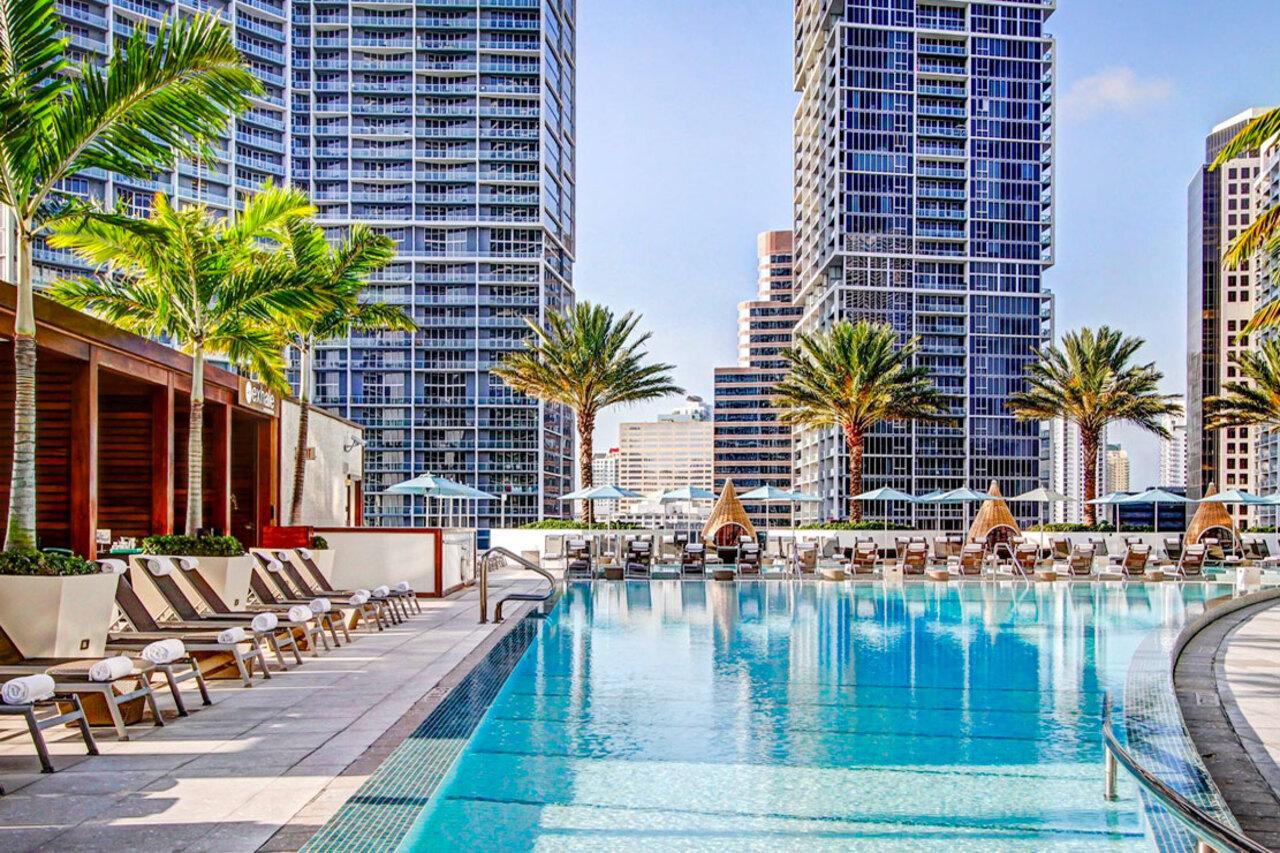 Downtown Miami Kimpton EPIC Hotel Rooftop Pool Day Pass