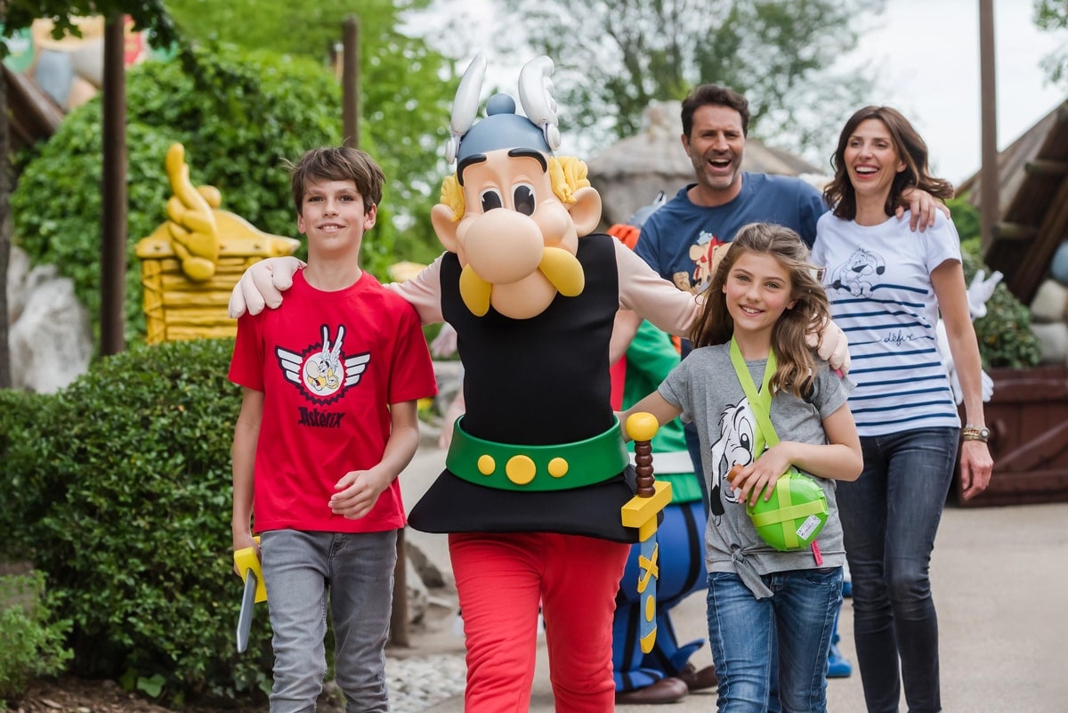 パリ近郊 アステリックス・パーク（Parc Astérix）1日入場券