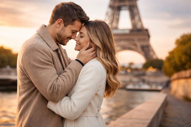 Paris Eiffel Tower Snap Photoshoot - Trocadéro Private Session & Same-day Delivery