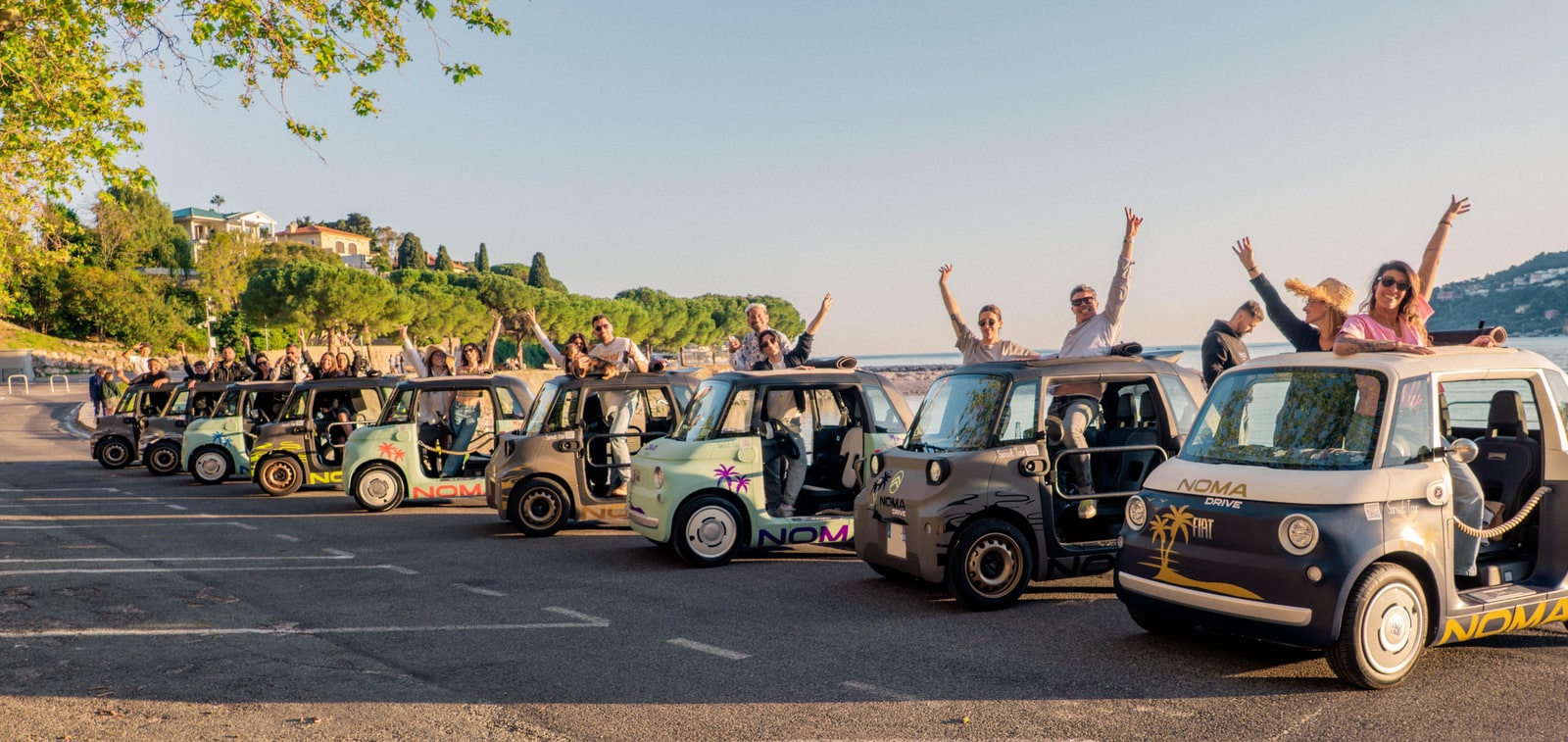 Nice & Riviera Electric Car Self-Drive Tour - Drive a Fiat Topolino or Ami Buggy