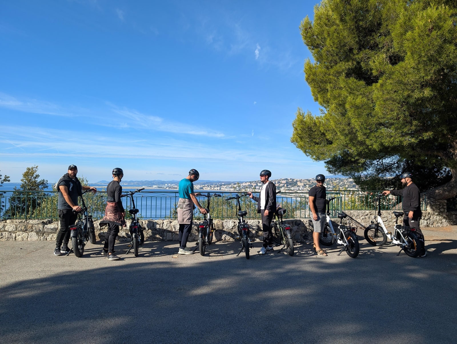 Nice Guided E-Bike Tour 3 Hours - Castle Hill, Promenade des Anglais & Mont Boron View (Max 6 People)