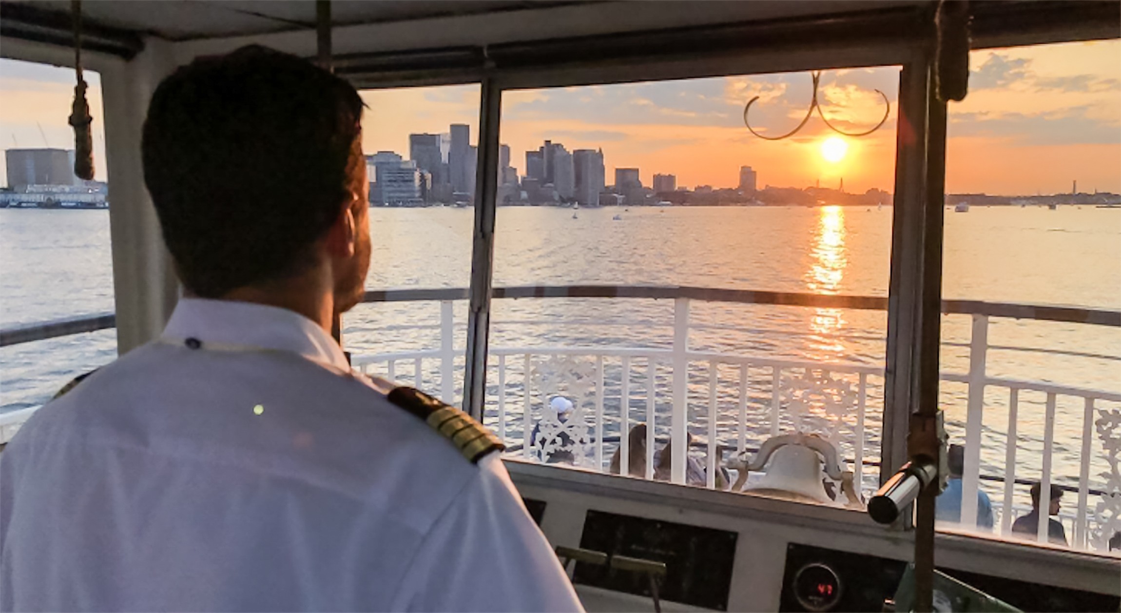 Boston Harbor Sunset Cruise - USS Constitution Views