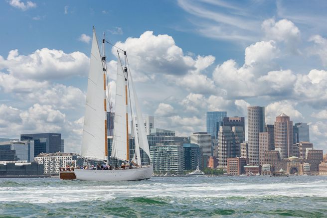 Boston Downtown Harbor Sailing Cruise - Schooner Adirondack