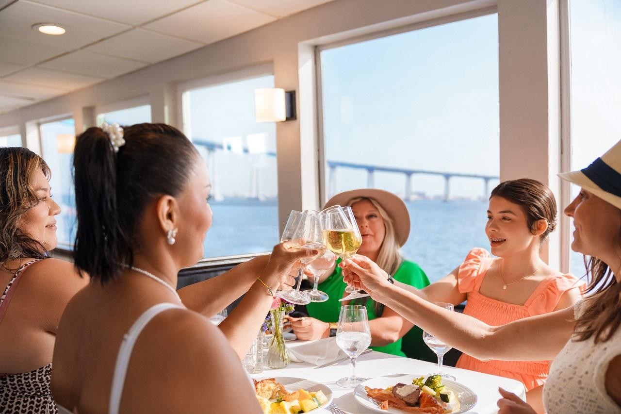 San Diego Bay Buffet Brunch Cruise - Bottomless Champagne