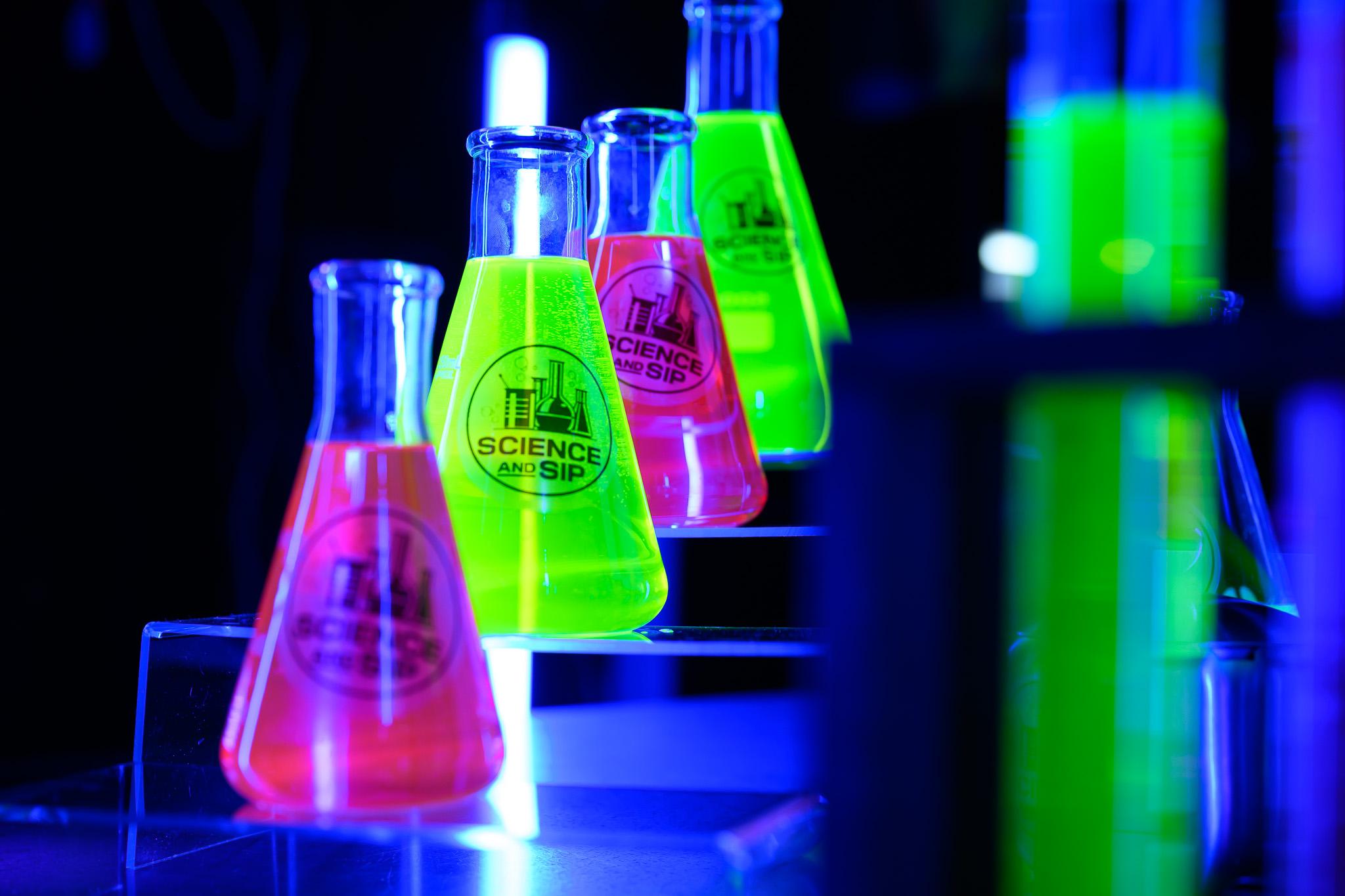 Houston Science and Sip The Drunken Laboratory Cocktail Science Experience