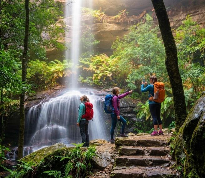 From Sydney: Blue Mountains Active Hiking Tour