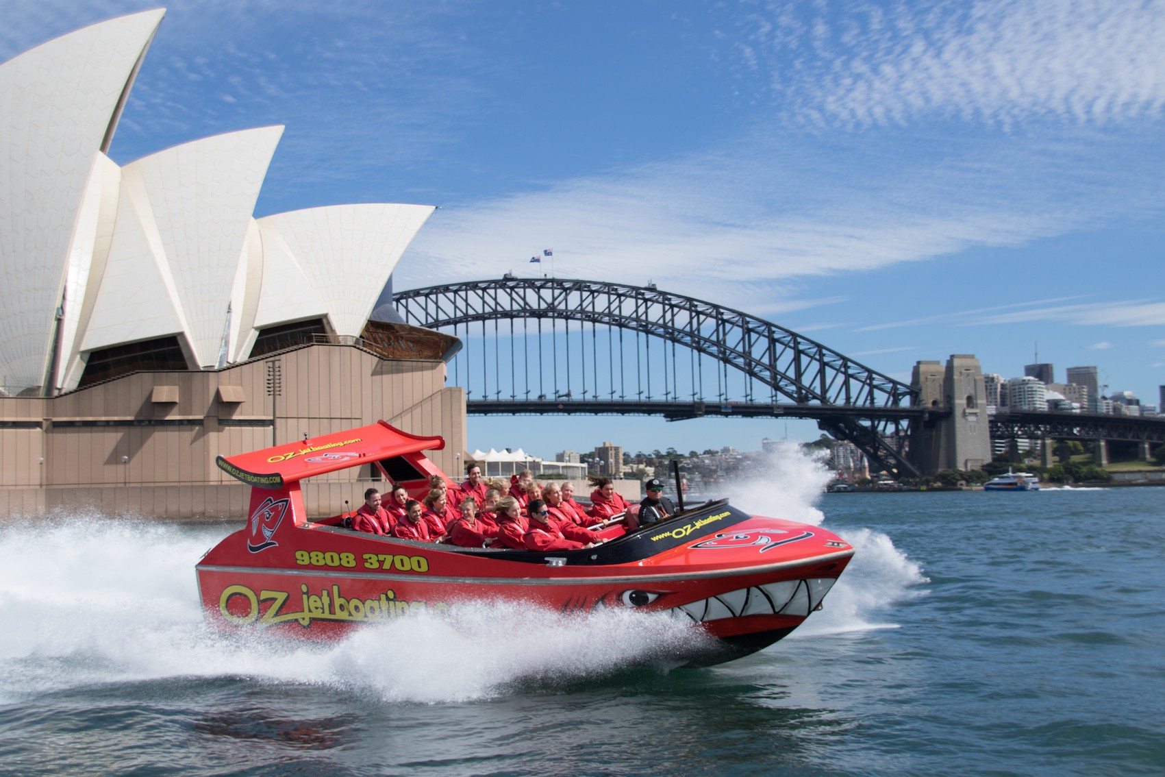 Sydney Circular Quay Jet Boat Adventure