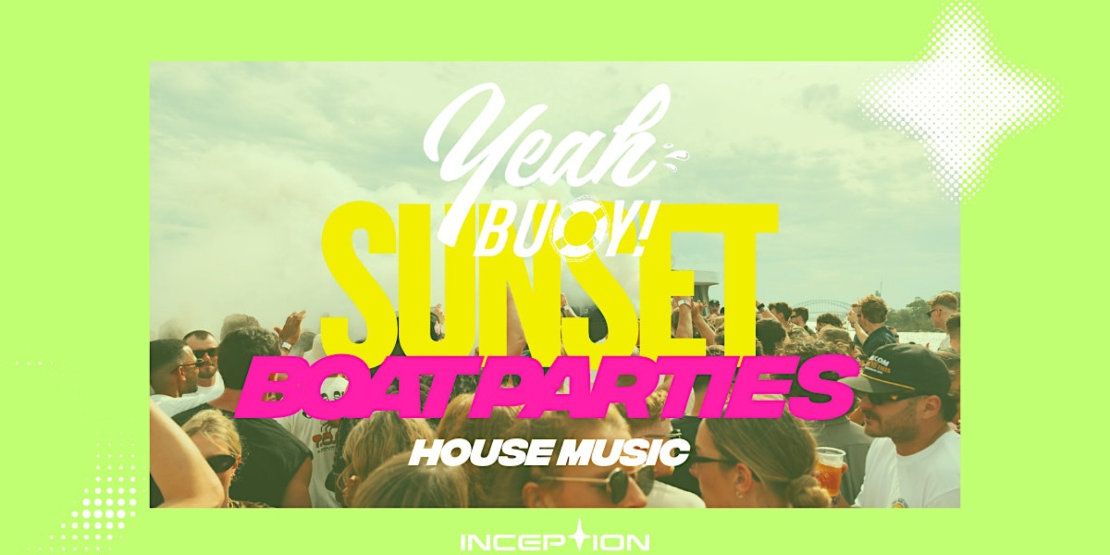 Sydney Harbour Yeah Buoy Sunset Boat Party