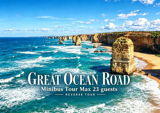 From Melbourne: Great Ocean Road Boutique Minibus Reverse Tour