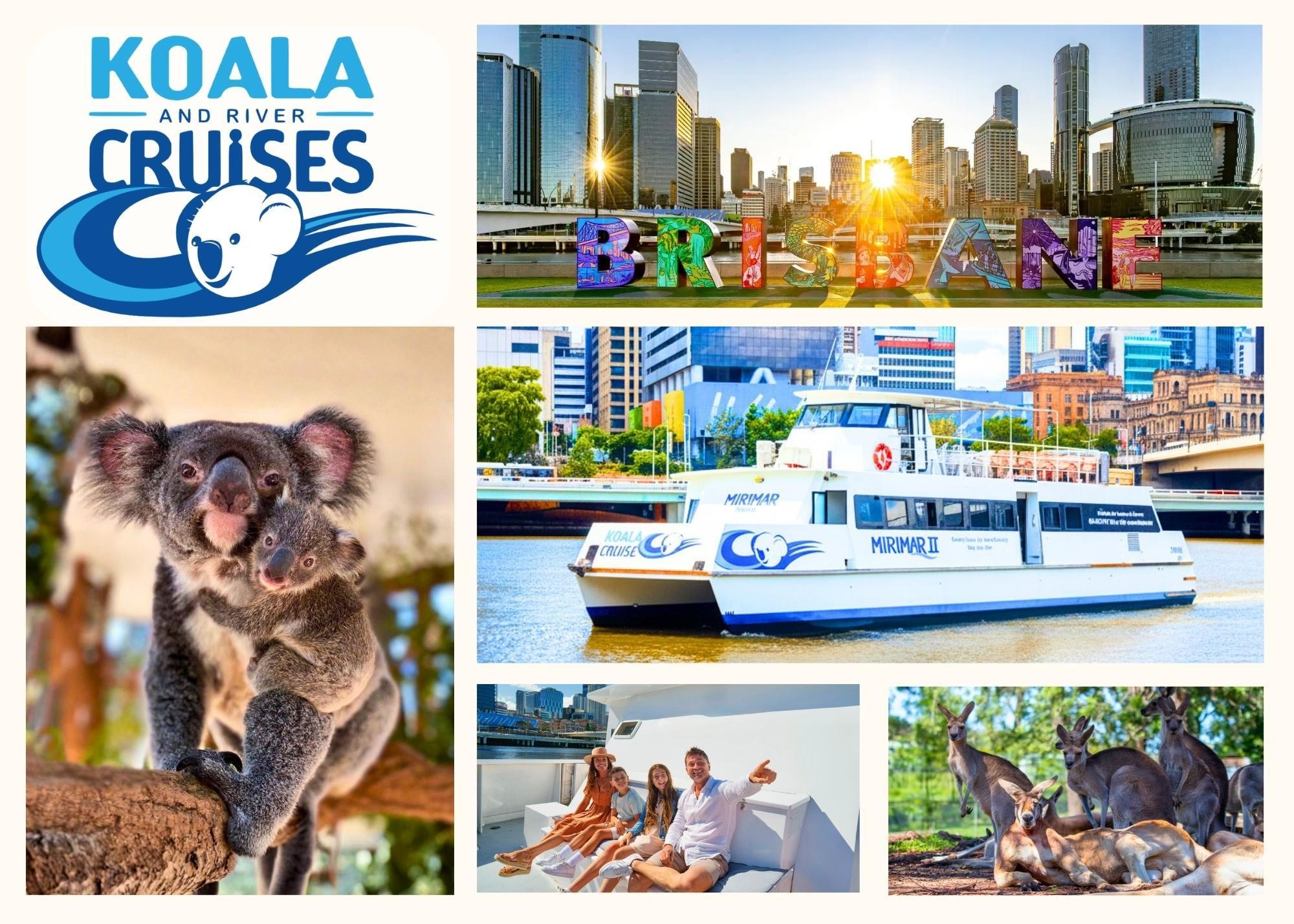 Brisbane River Cruise & Lone Pine Koala Sanctuary Tour - Entry Included