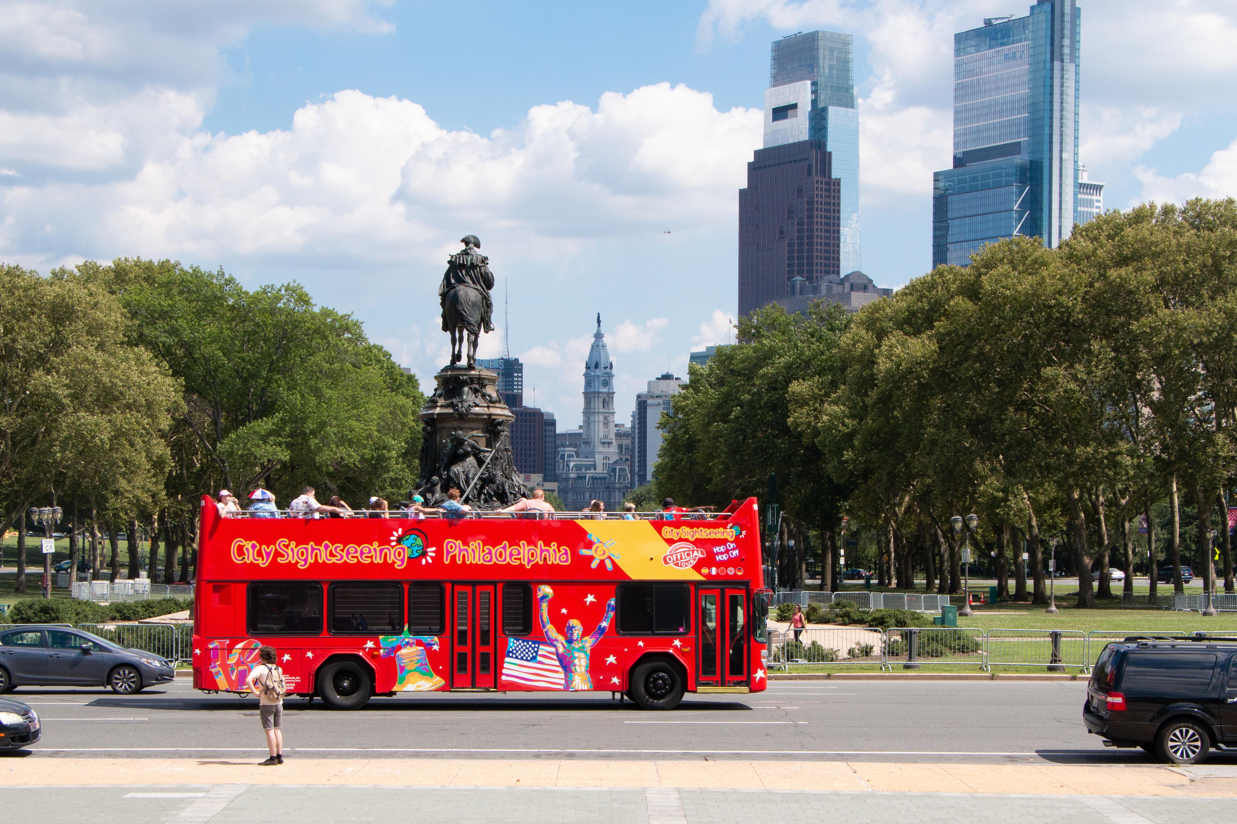 Philadelphia Hop-On Hop-Off Double-Decker Bus Tour