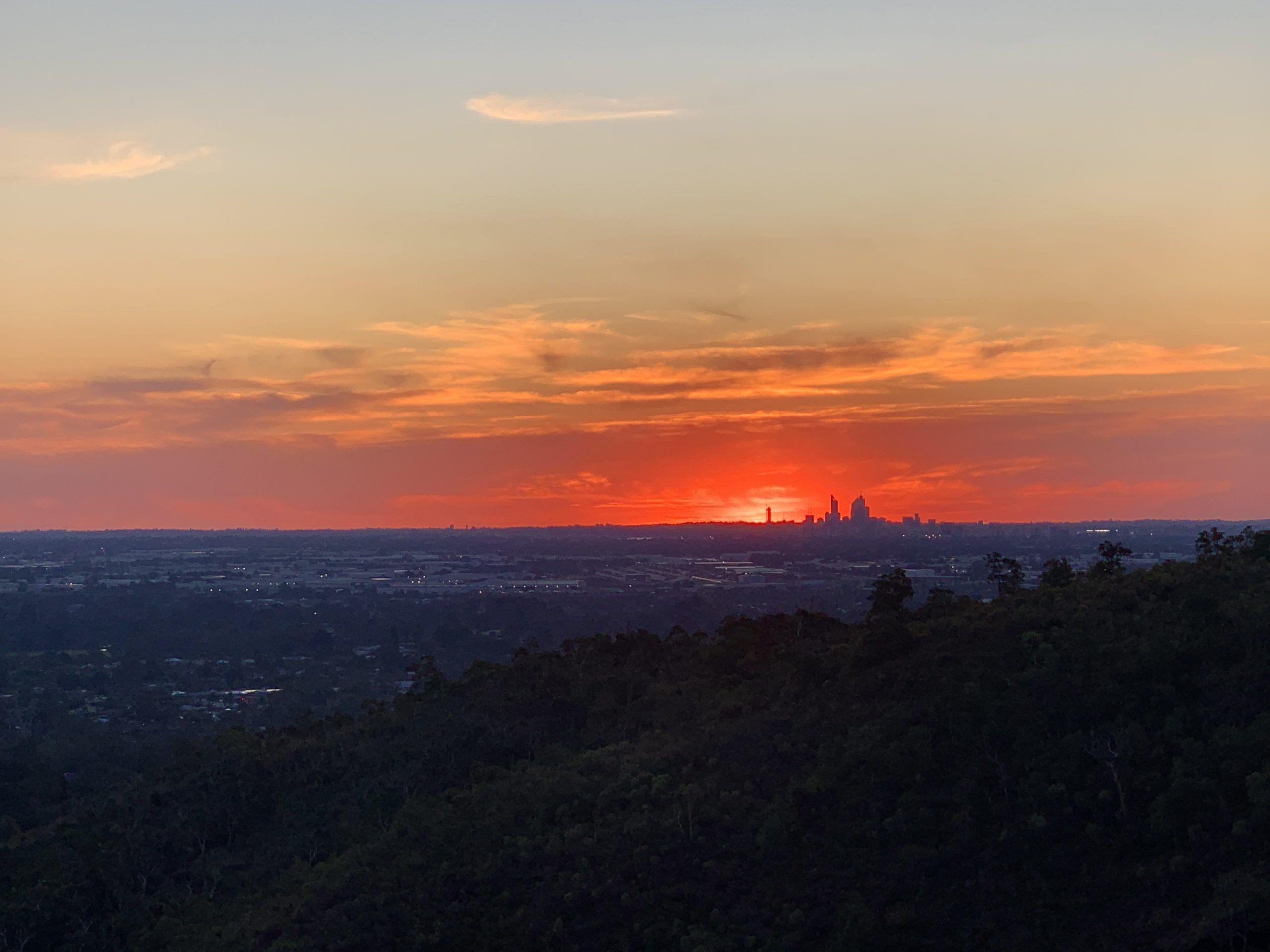 Perth Lesmurdie Falls Sunset & Night Hike