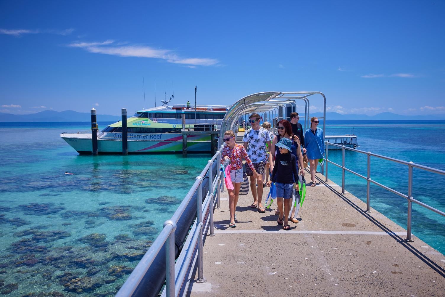 From Cairns: Big Cat Green Island Full-Day Cruise