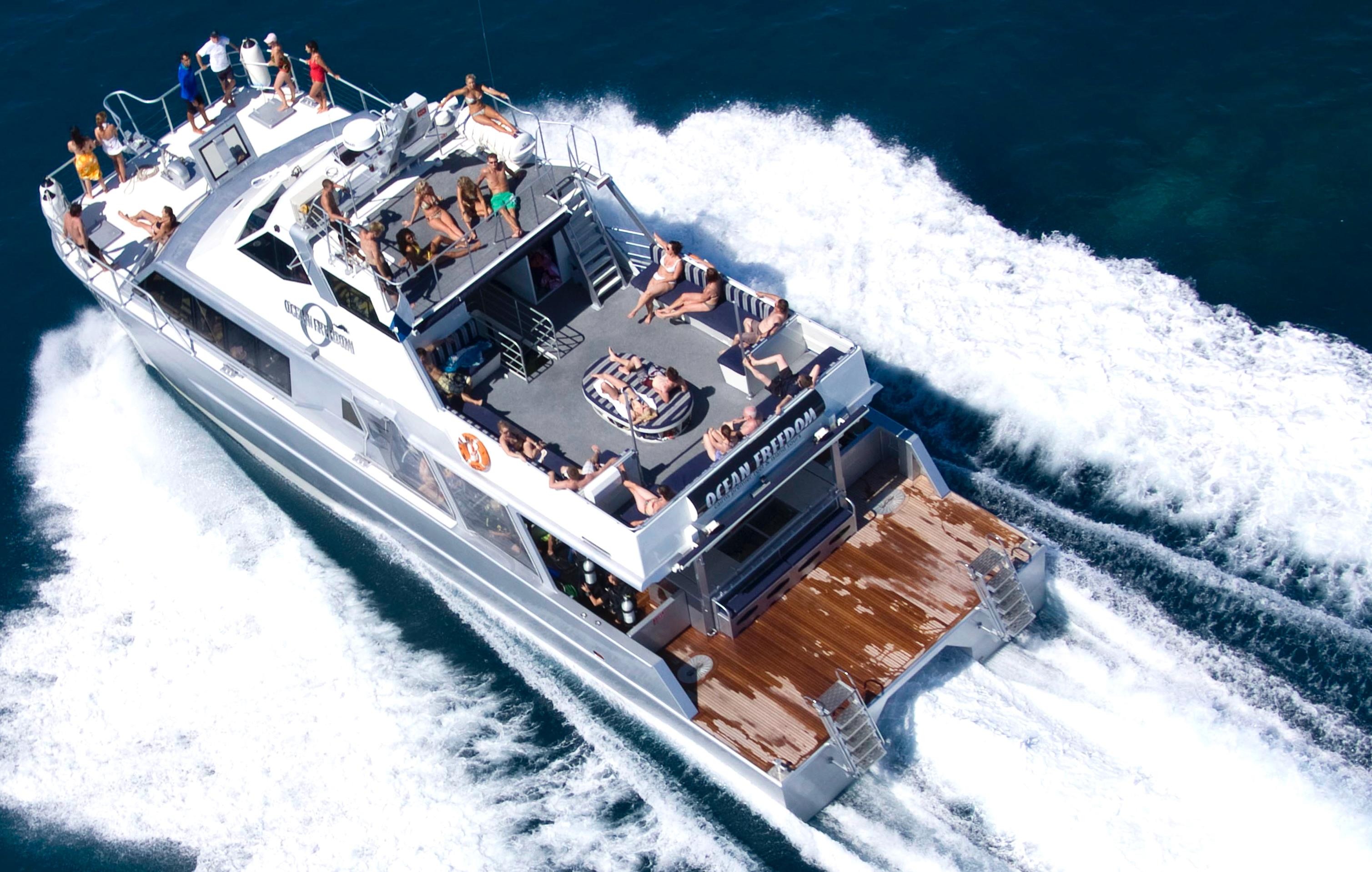 Cairns Ocean Freedom Upolu Reef & Coral Cay Snorkeling Cruise