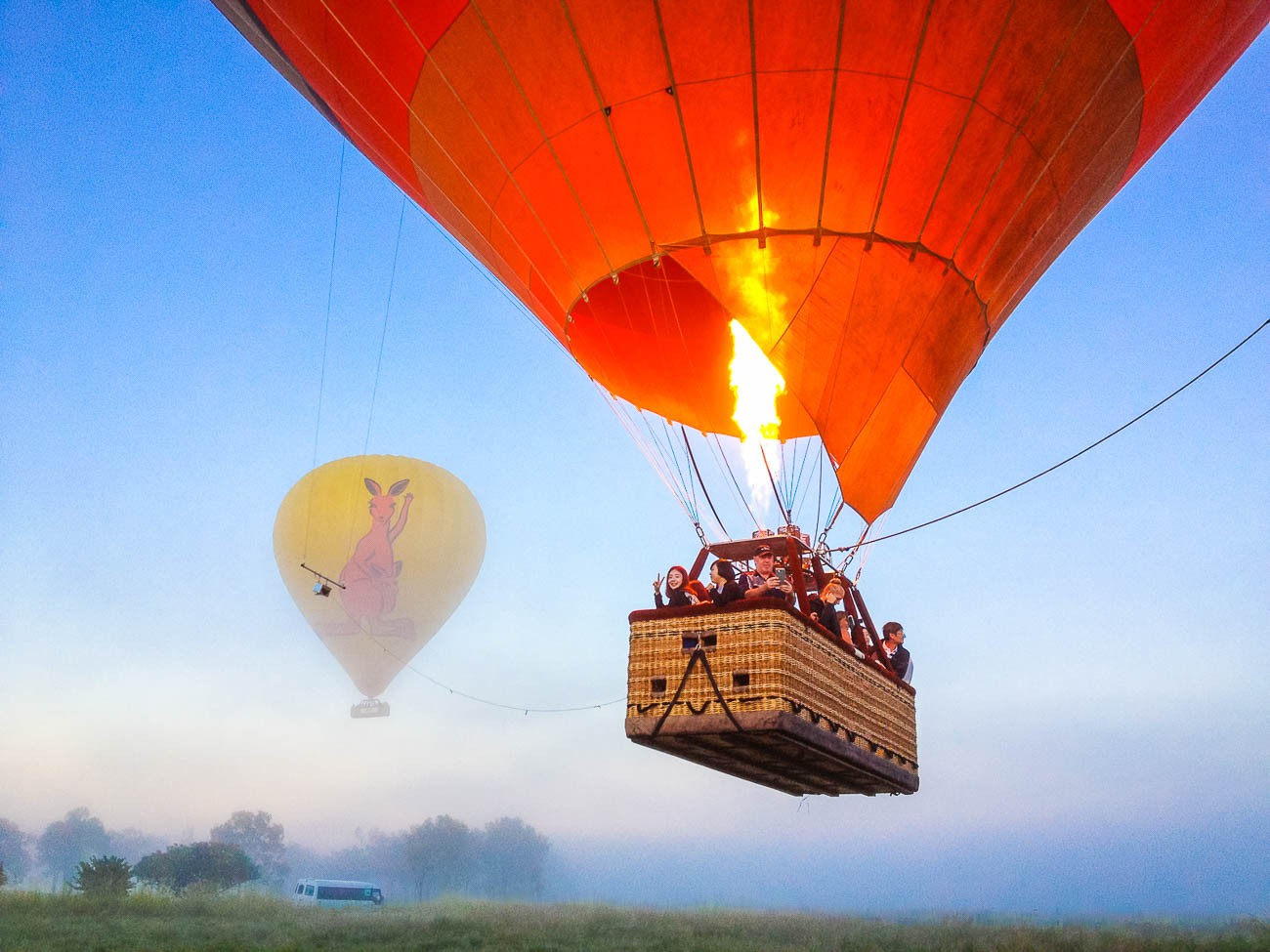 Cairns Atherton Tablelands Hot Air Balloon Flight - Hotel Pickup