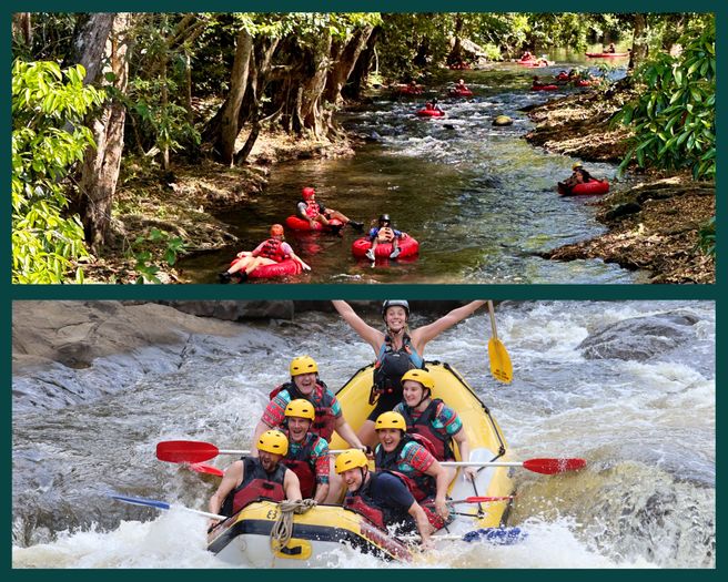 Cairns Rainforest River Tubing & Barron River Rafting Day Tour - Hotel Pickup