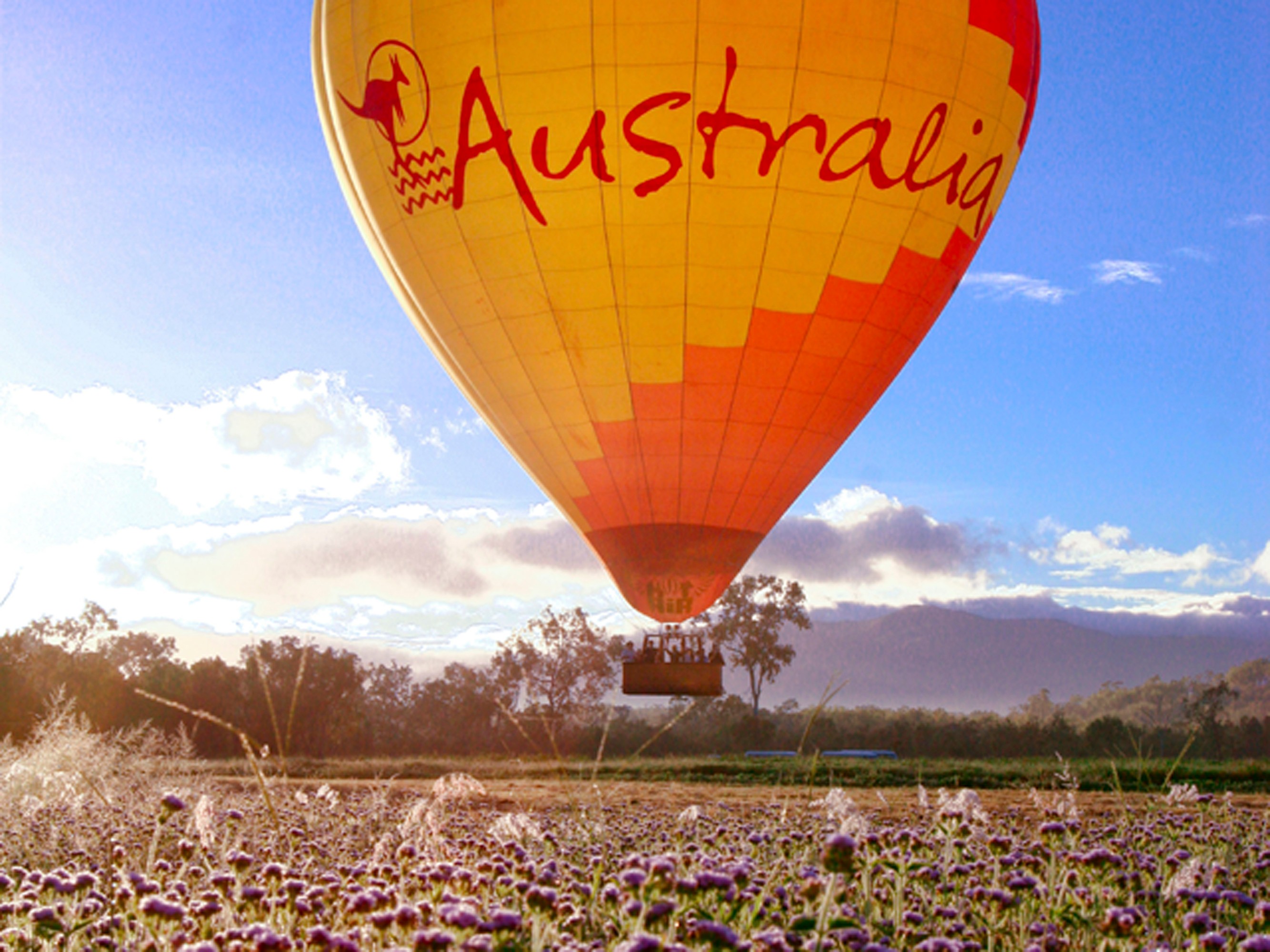 From Mareeba: Atherton Tablelands Hot Air Balloon Flight