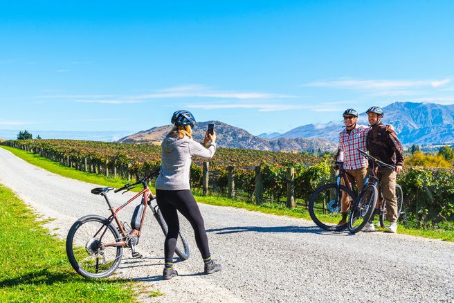 Queenstown Gibbston Valley Wineries Self-Guided Bike Tour