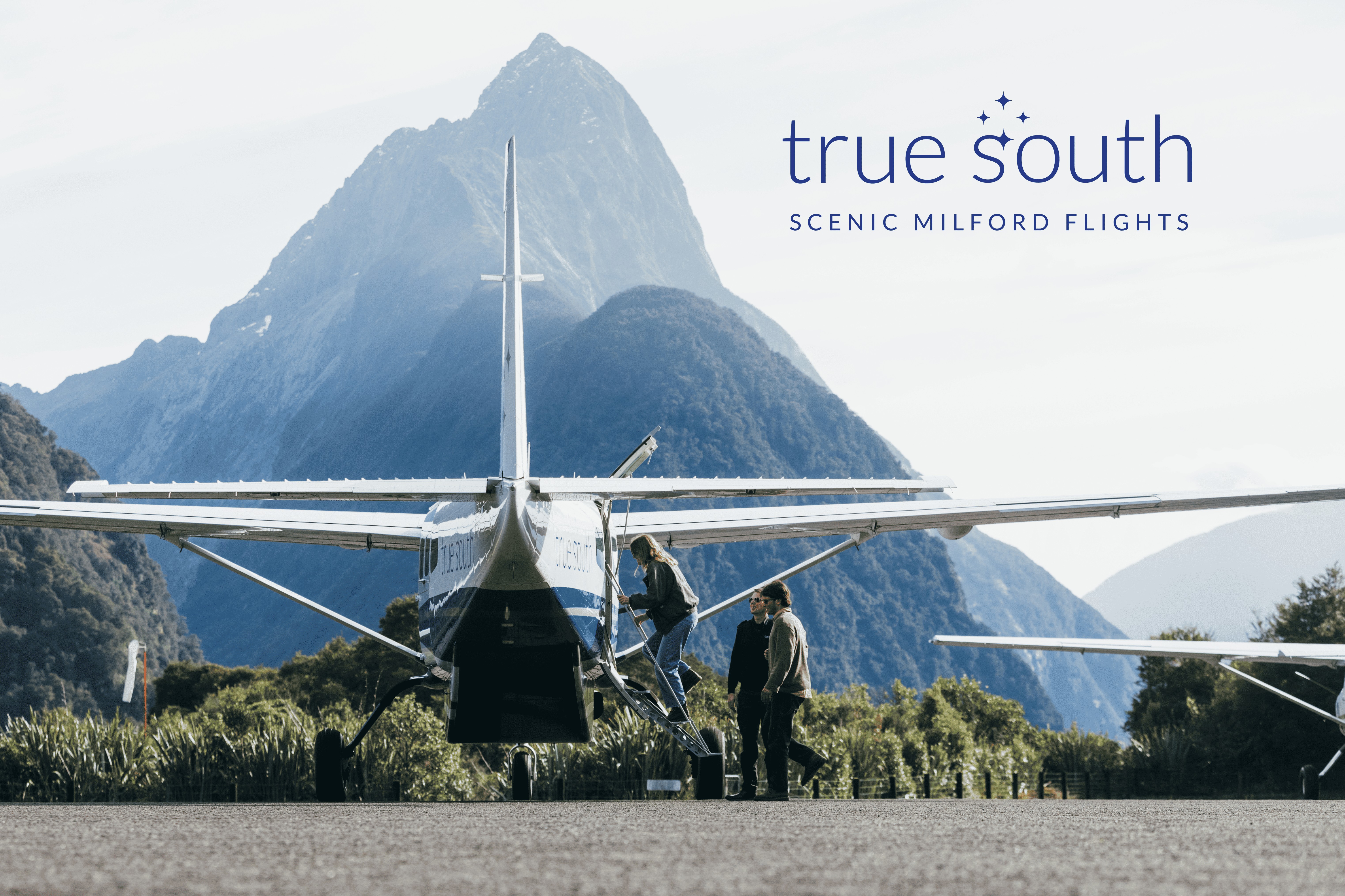 From Queenstown: True South Milford Sound Scenic Flight & Cruise