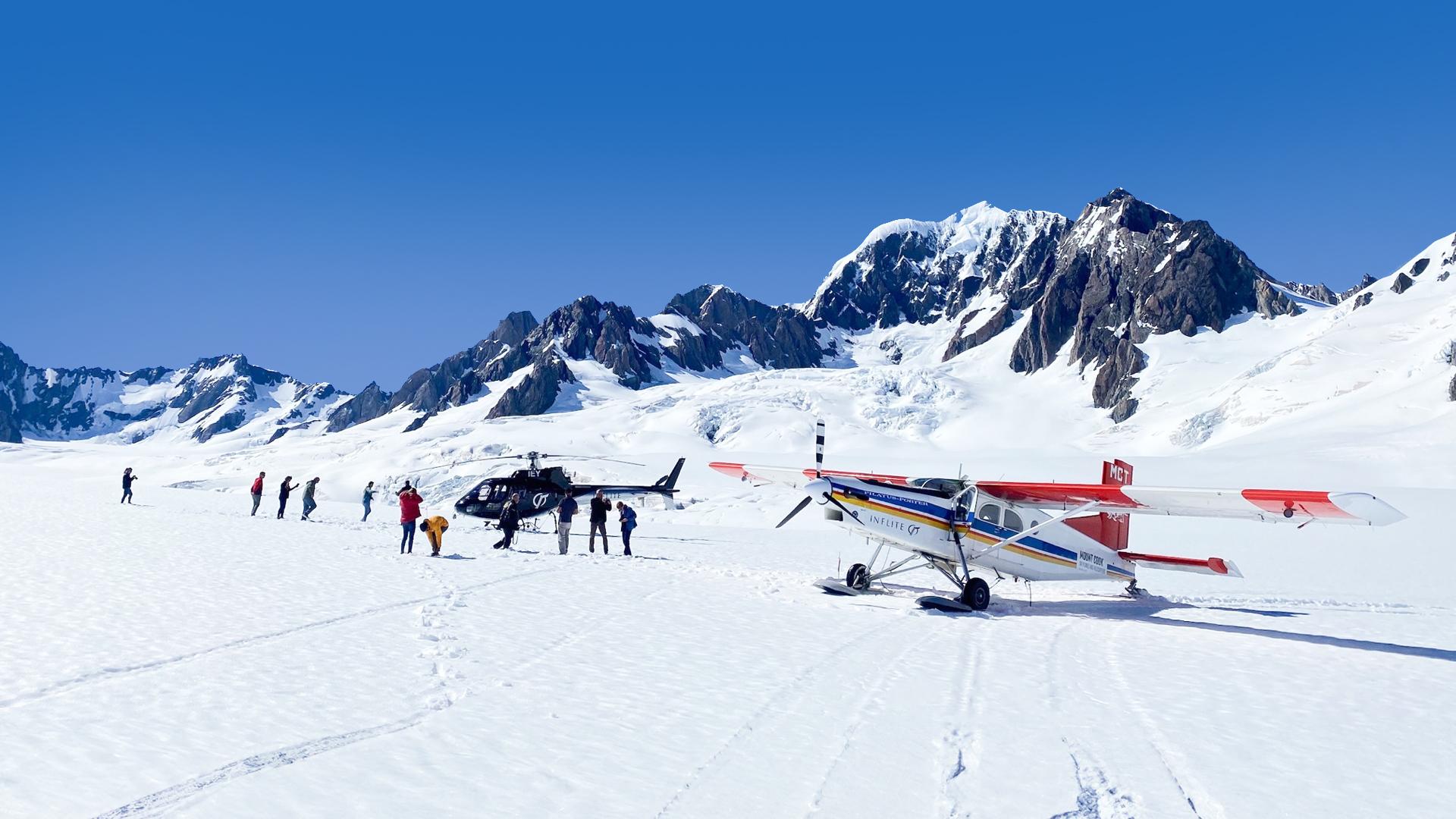 Mount Cook Ski Plane & Helicopter Glacier Combo Flight