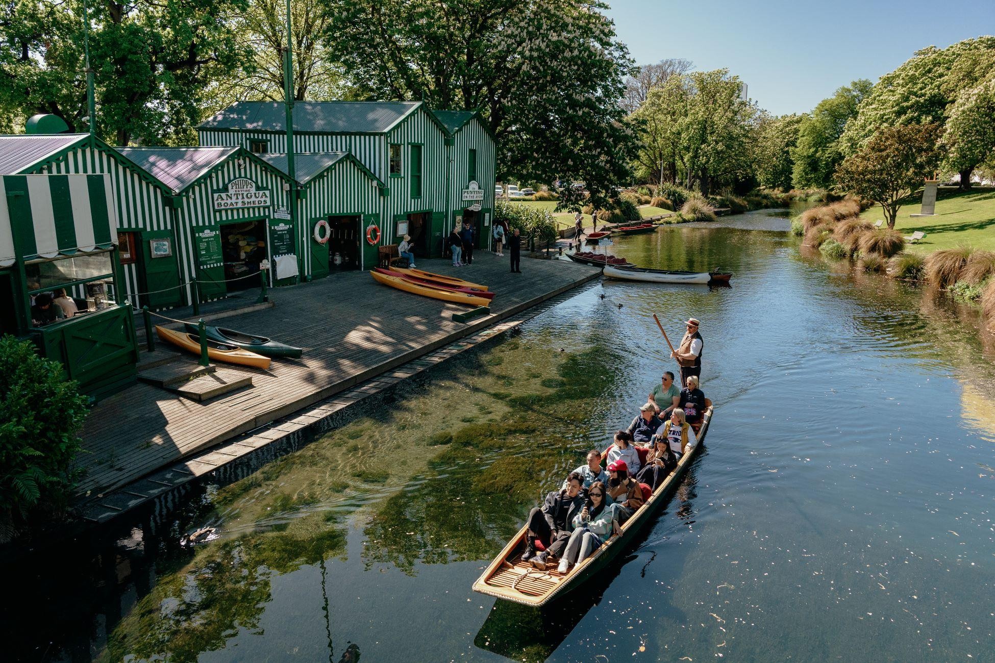 Christchurch Avon River Punt Ride Ticket