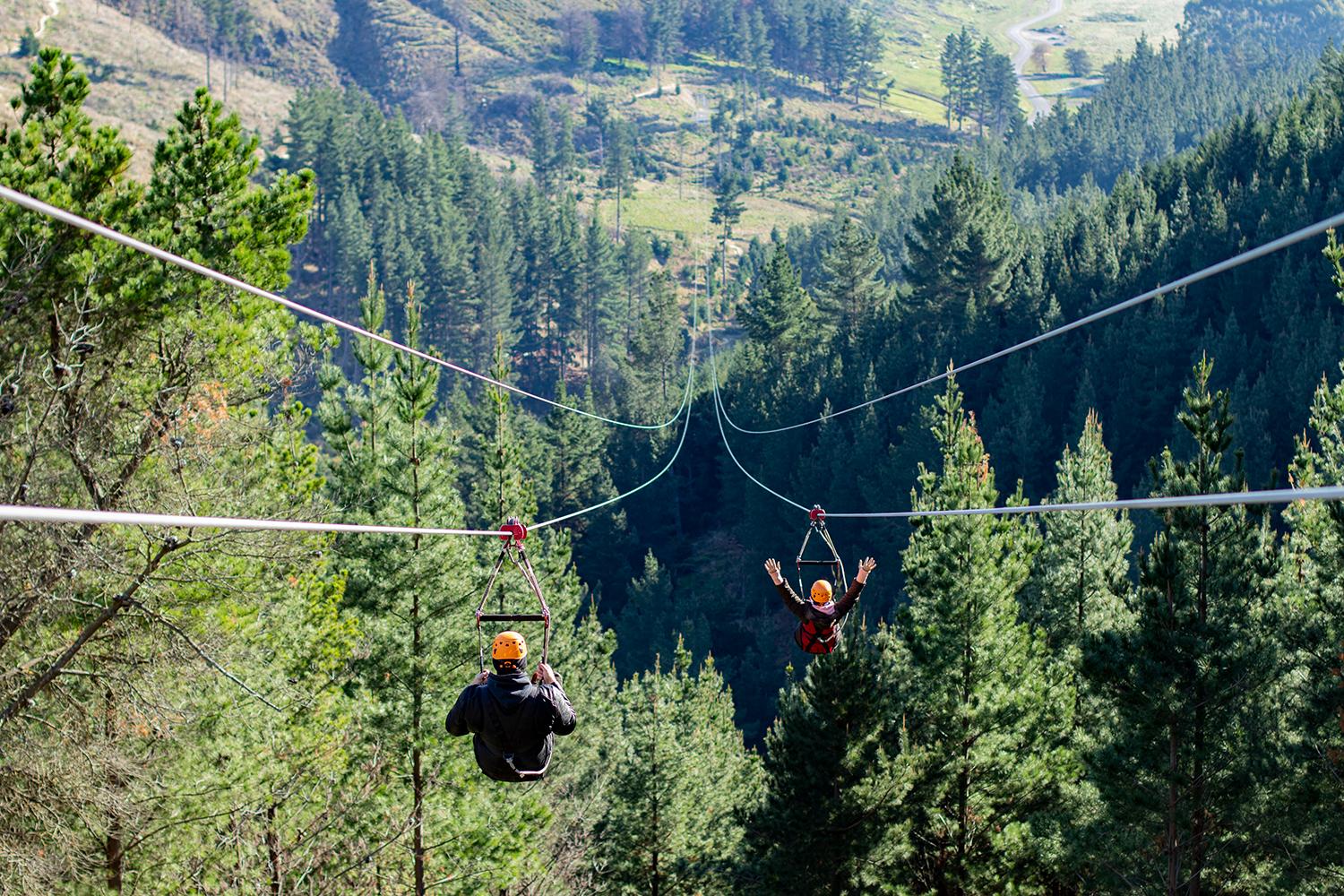 Christchurch ZIPCHCH Single Zipline Long Ride