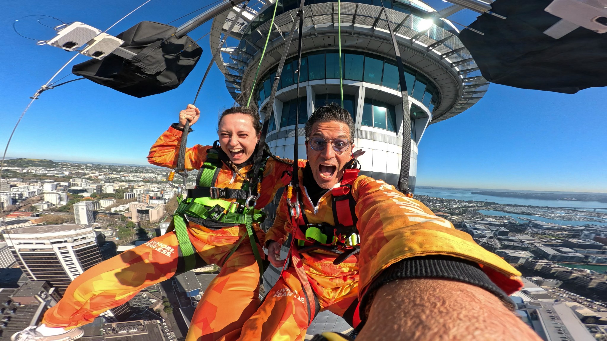 Auckland Sky Tower SkyJump Experience - Entry Ticket Included