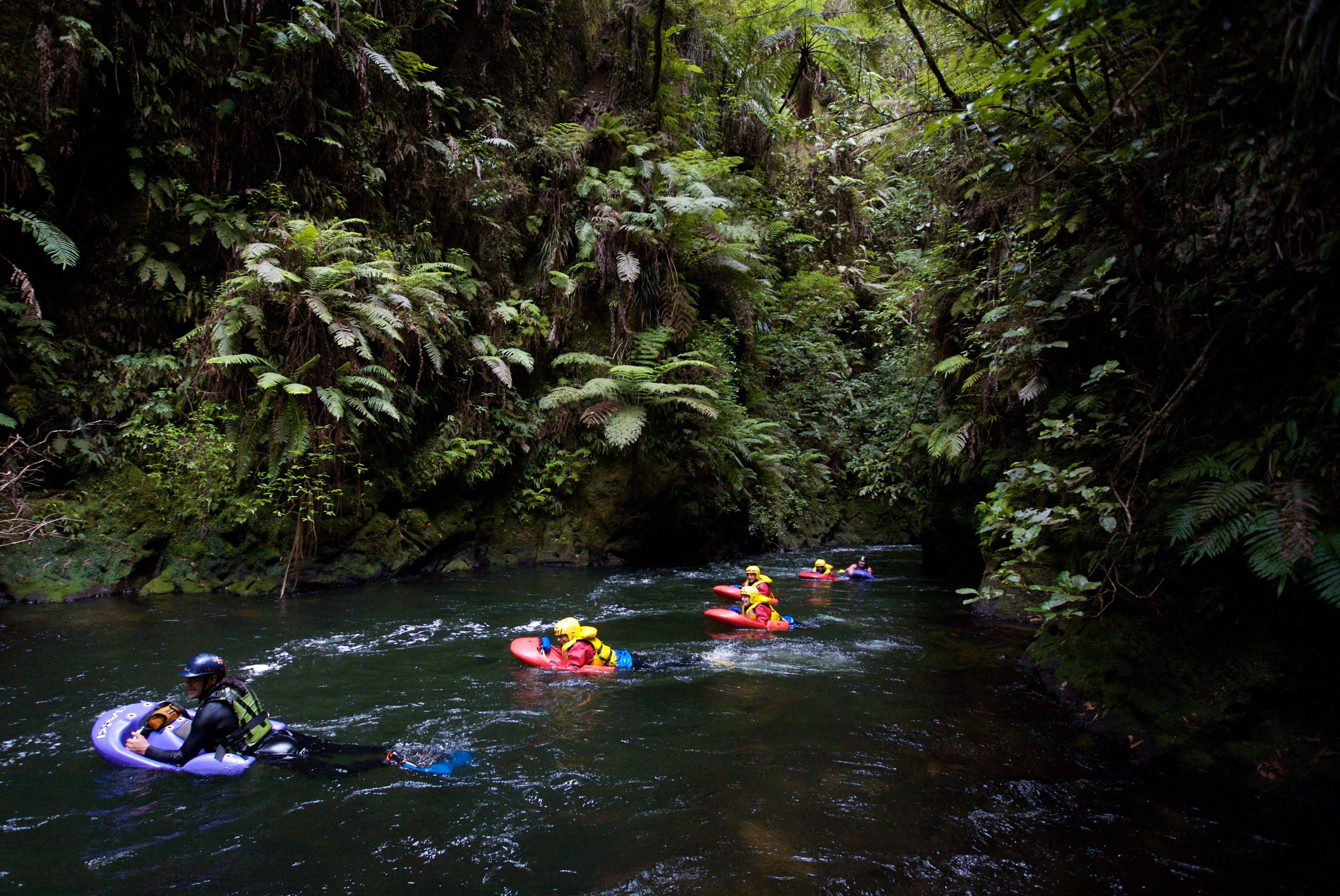 Rotorua Kaituna River White Water Sledging - Hotel Pickup
