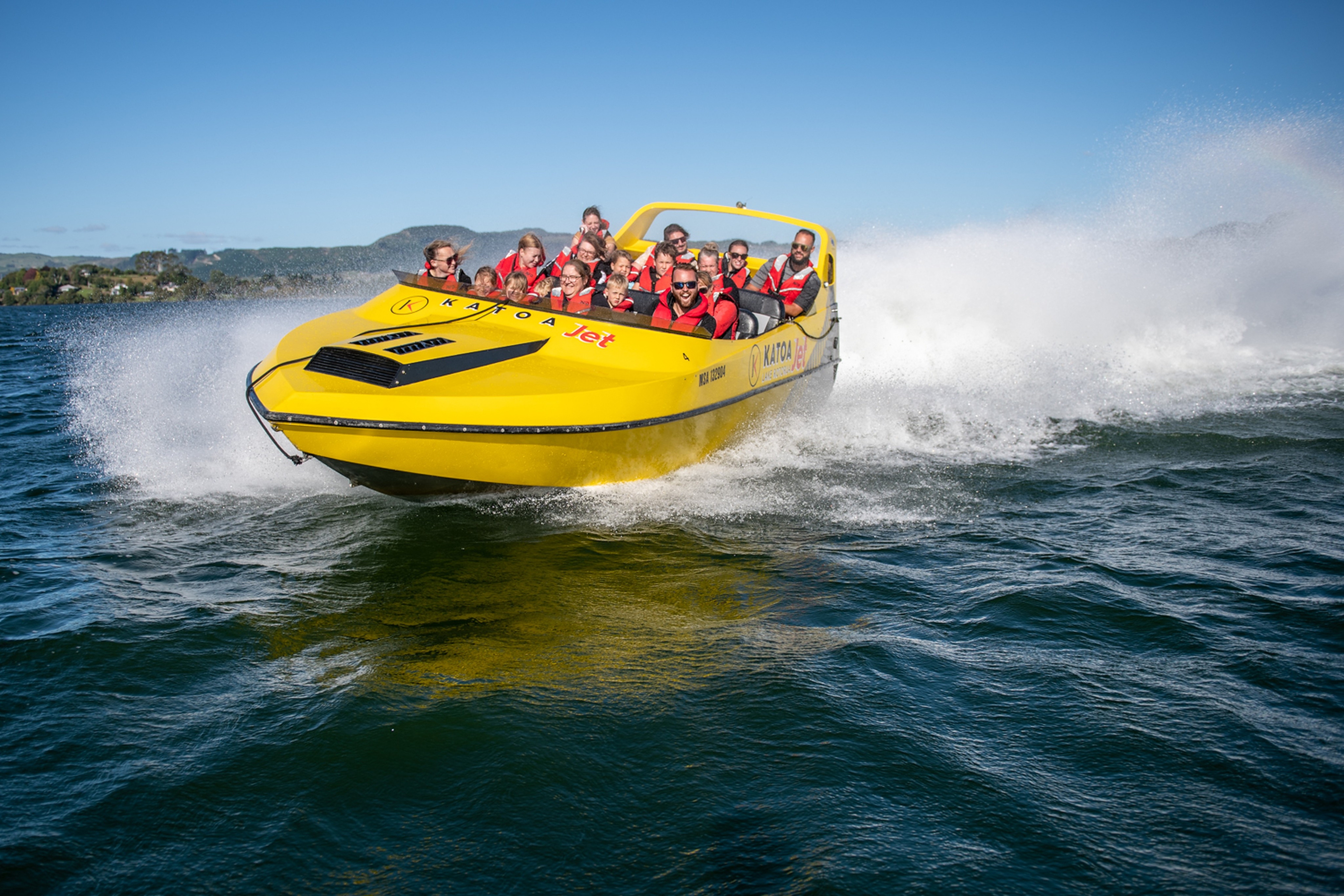 Lake Rotorua Jet Boat Tour