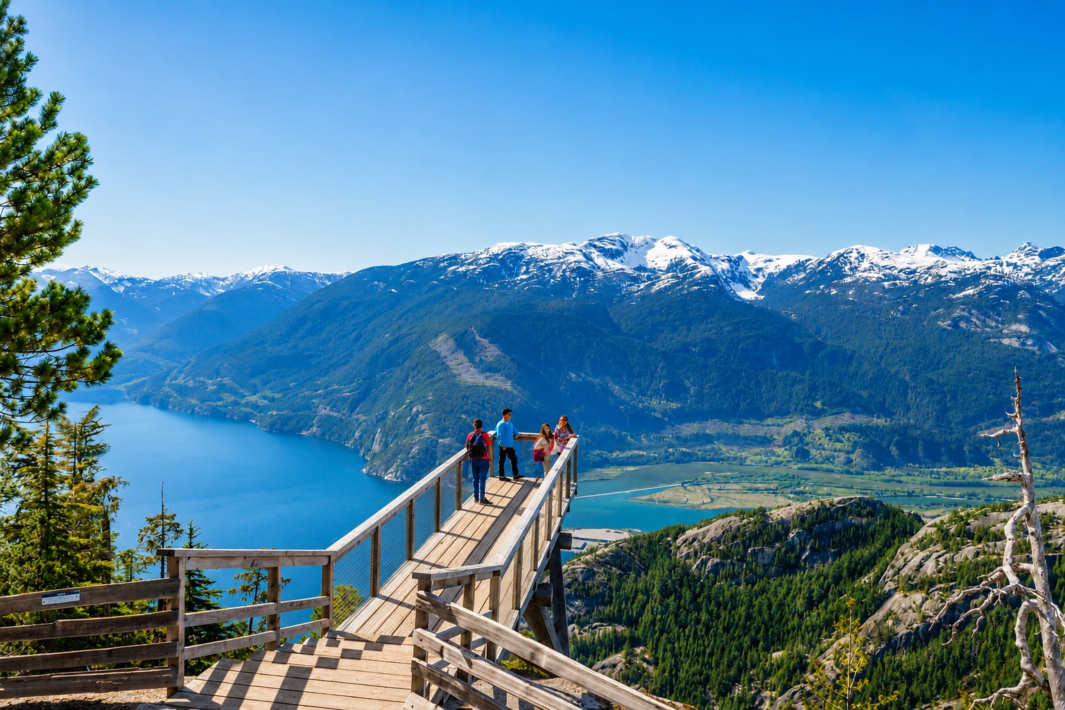 バンクーバー発：シー・トゥ・スカイ・ゴンドラ＆ウィスラー日帰りツアー - ホテル送迎