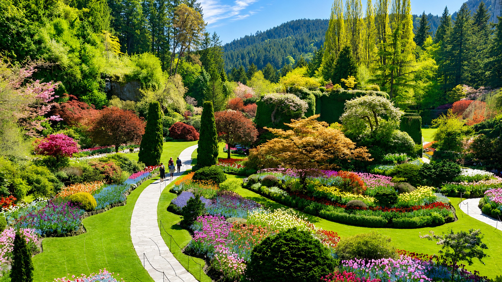 From Vancouver: Gulf Islands Ferry & Victoria Butchart Gardens Tour - Hotel Pickup