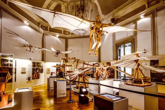 ミラノ レオナルド3美術館 入場チケット - ダ・ヴィンチの発明品3D体験&「最後の晩餐」デジタル復元(オーディオガイド選択可)