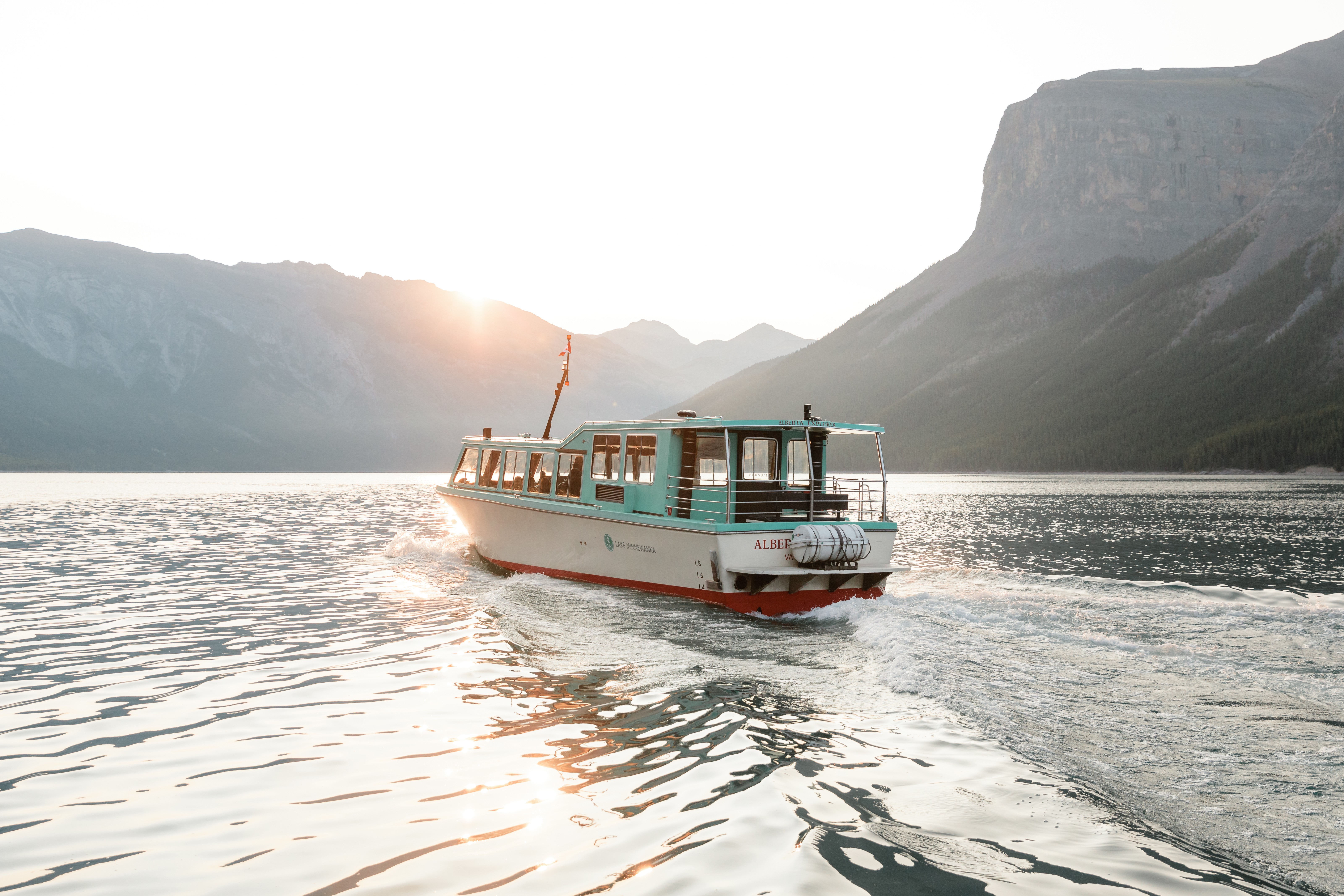 Banff Lake Minnewanka Guided Cruise - Round-Trip Transport Included