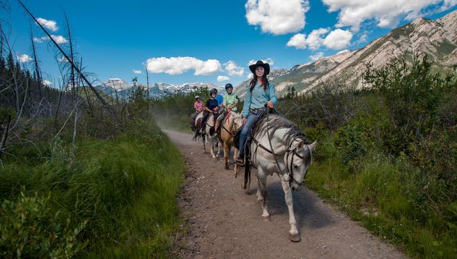 Banff National Park Sundance Loop Horseback Ride