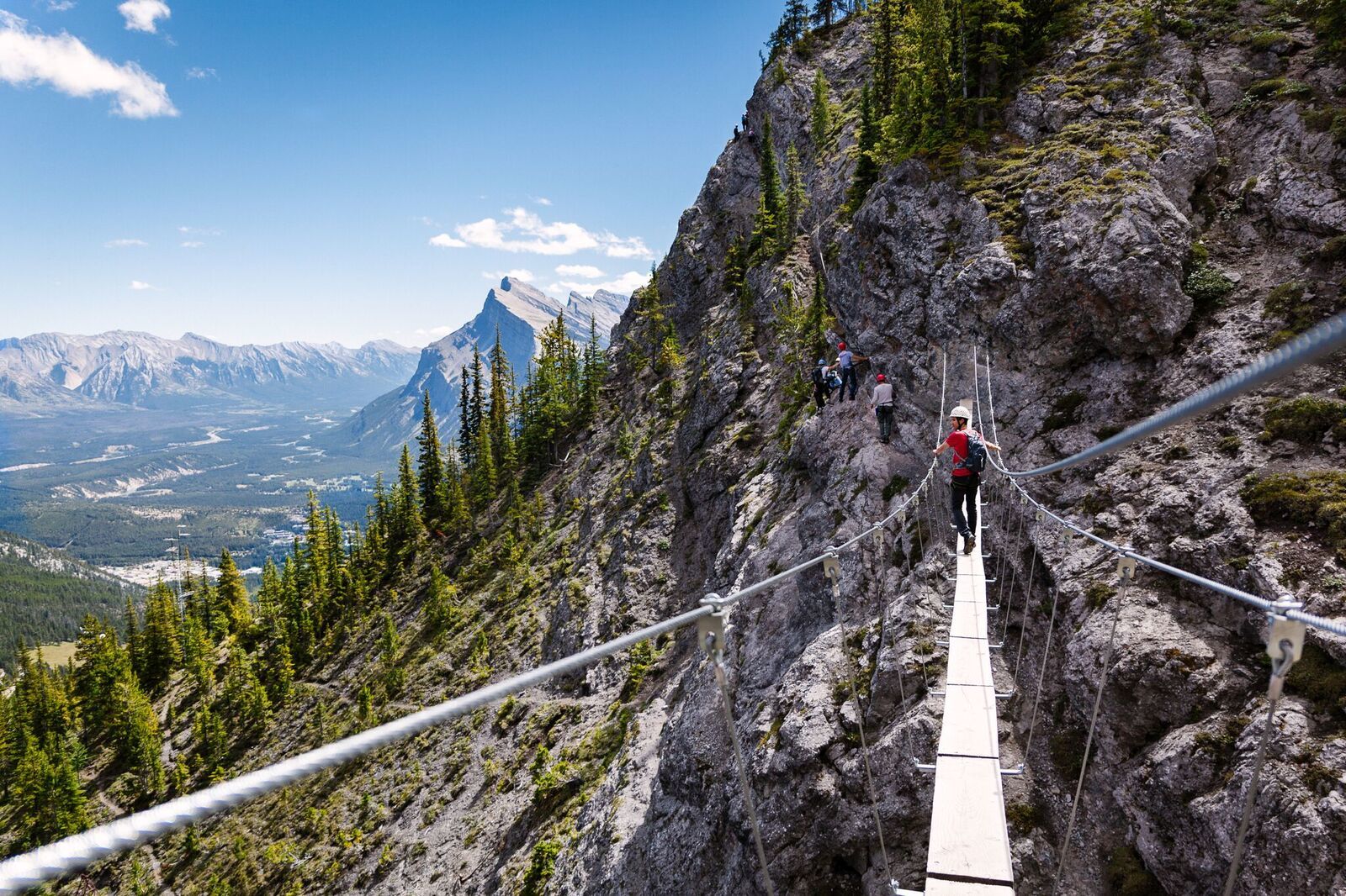 Banff Mount Norquay Guided Via Ferrata Climb