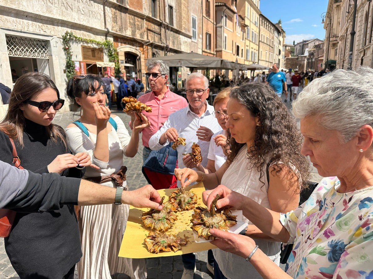 Rome Street Food Tour - Campo de' Fiori & Jewish Ghetto Tastings