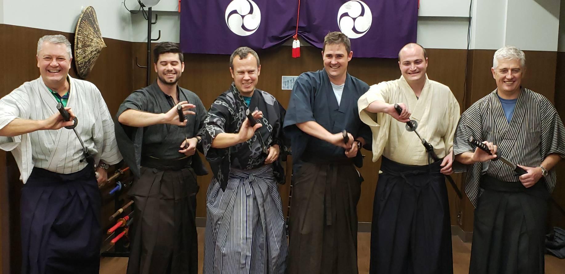 Tokyo Samurai Theater Swordsmanship & Chanbara Experience in Kimono and Hakama