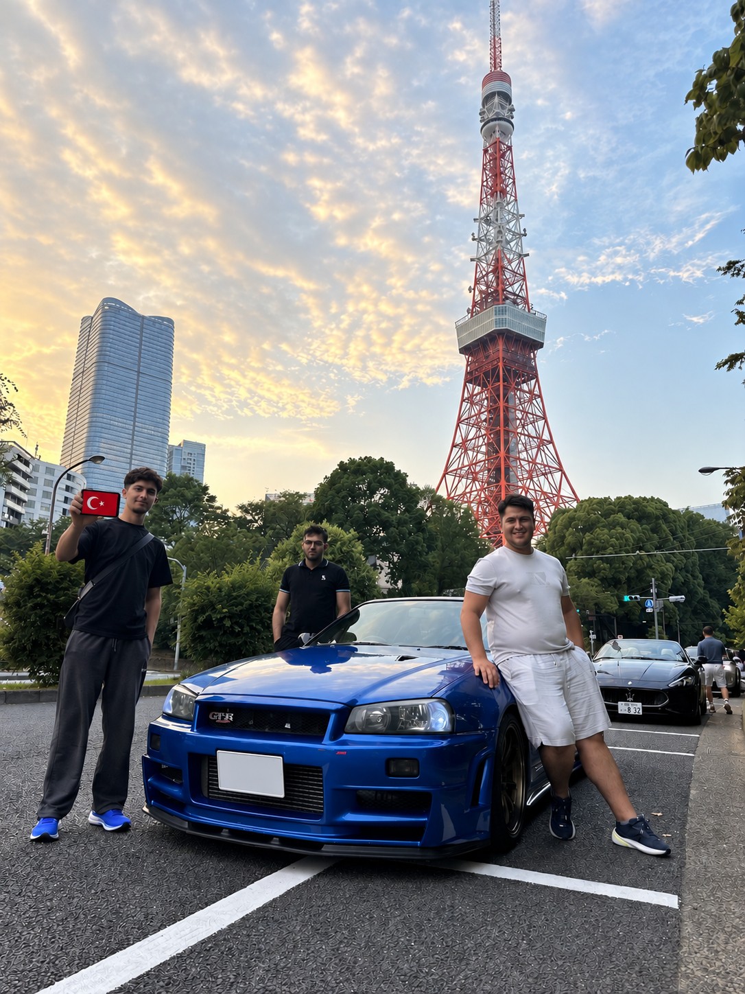 도쿄 시부야 출발: 다이코쿠 PA & 도쿄 타워 JDM 카 미트 투어 - 소그룹