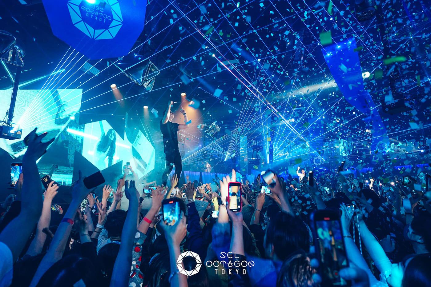 Tokyo Roppongi SEL OCTAGON Nightclub Ticket with Unlimited Drinks