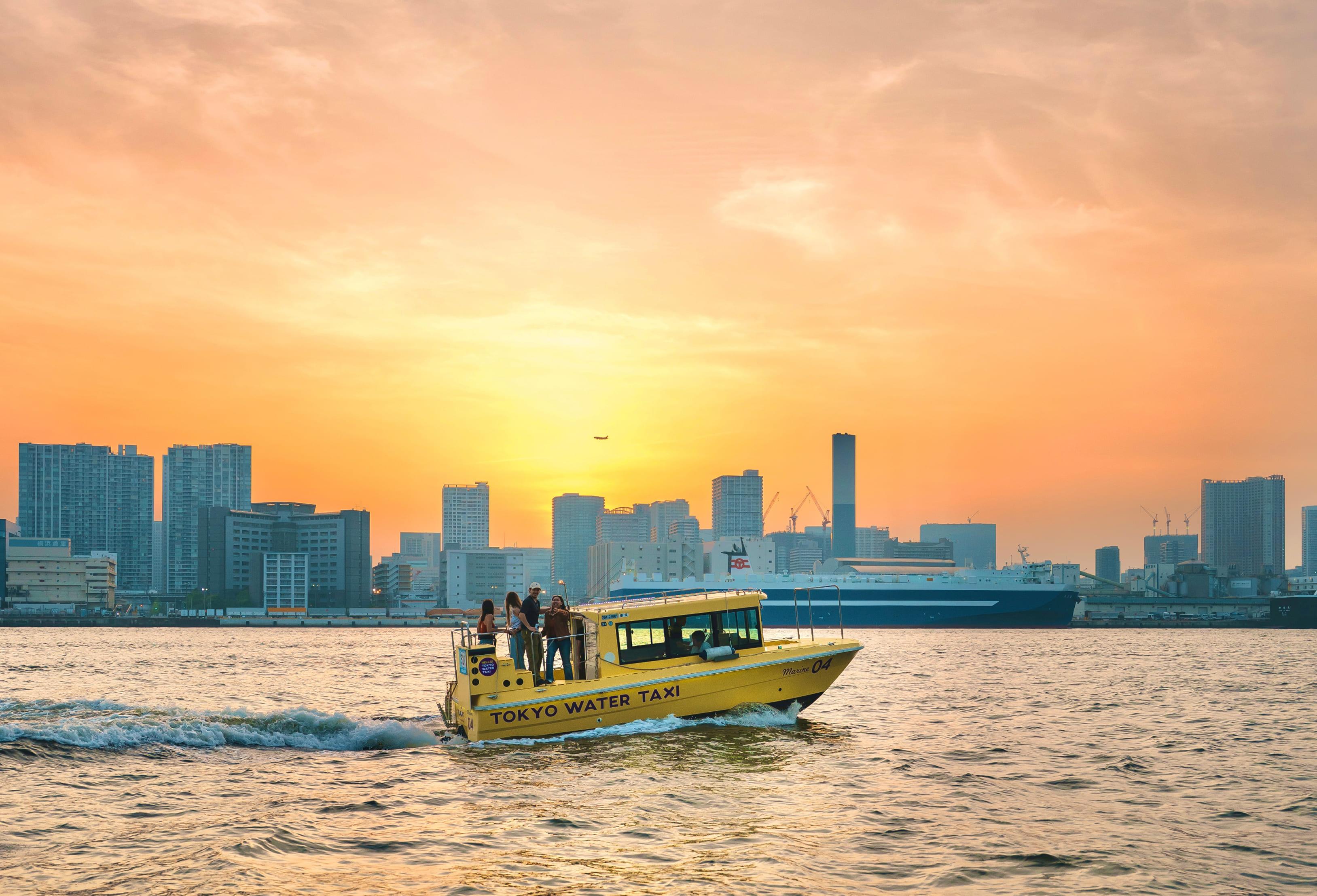 東京湾＆レインボーブリッジ・お台場 サンセットボートクルーズ